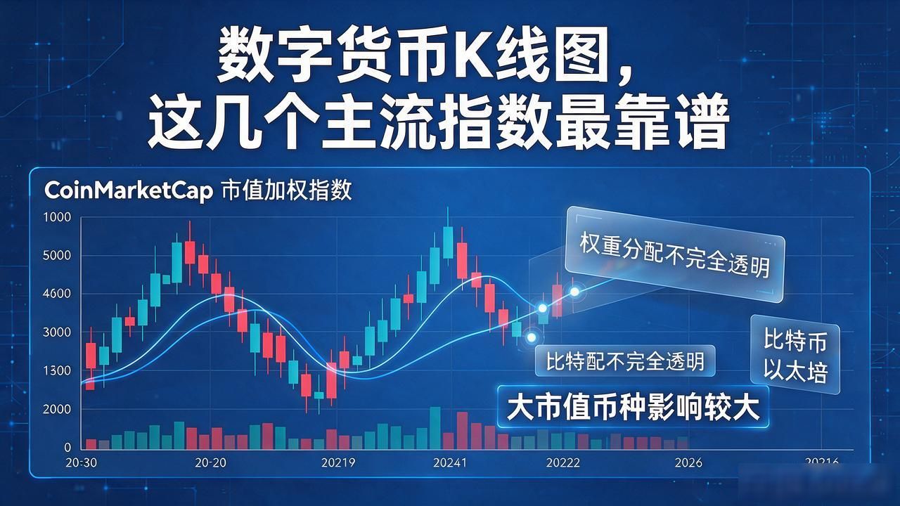 数字货币K线图,这几个主流指数最靠谱