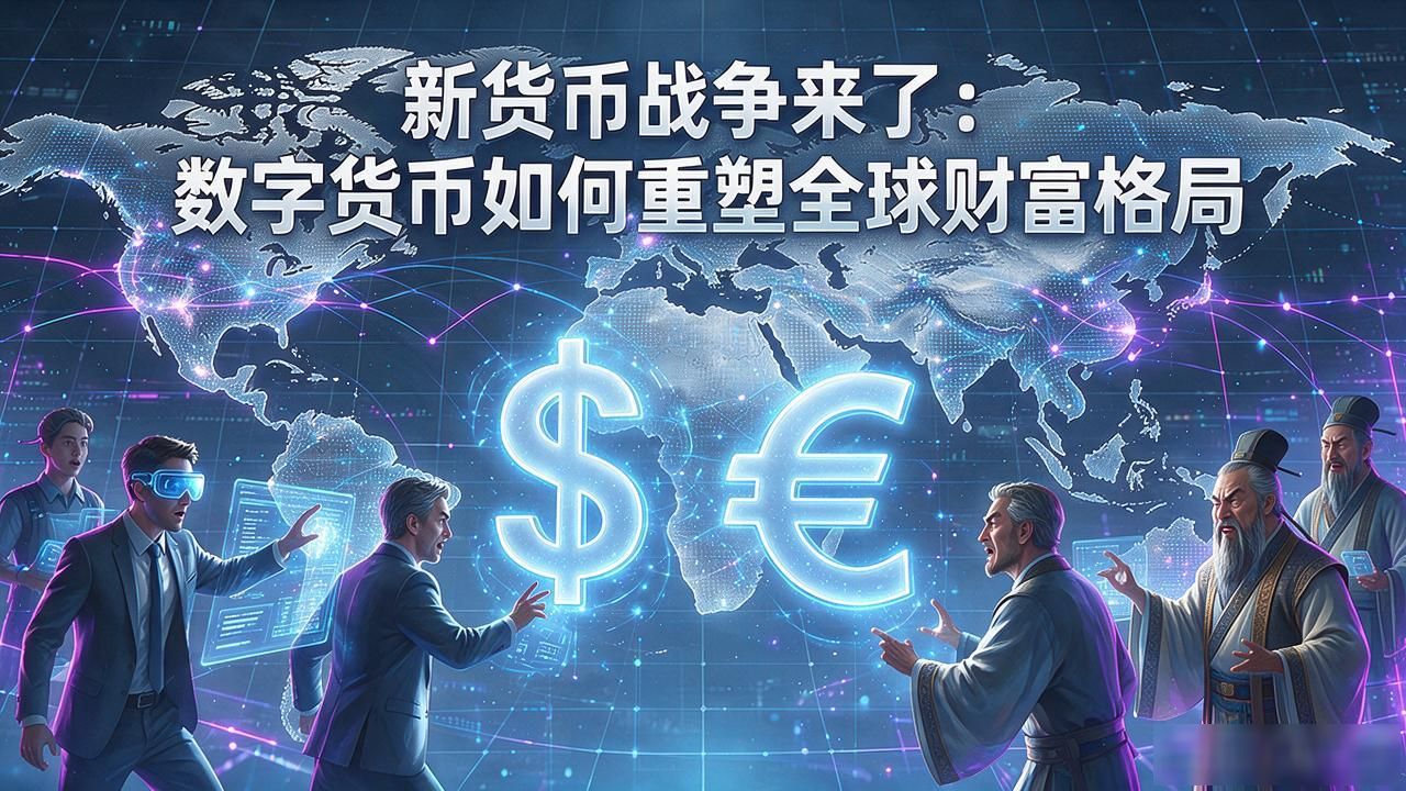 新货币战争来了：数字货币如何重塑全球财富格局
