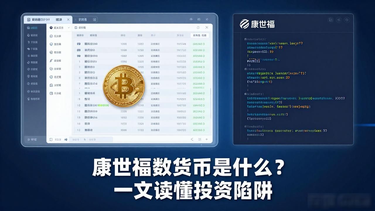 康世福数字货币是什么?一文读懂投资陷阱