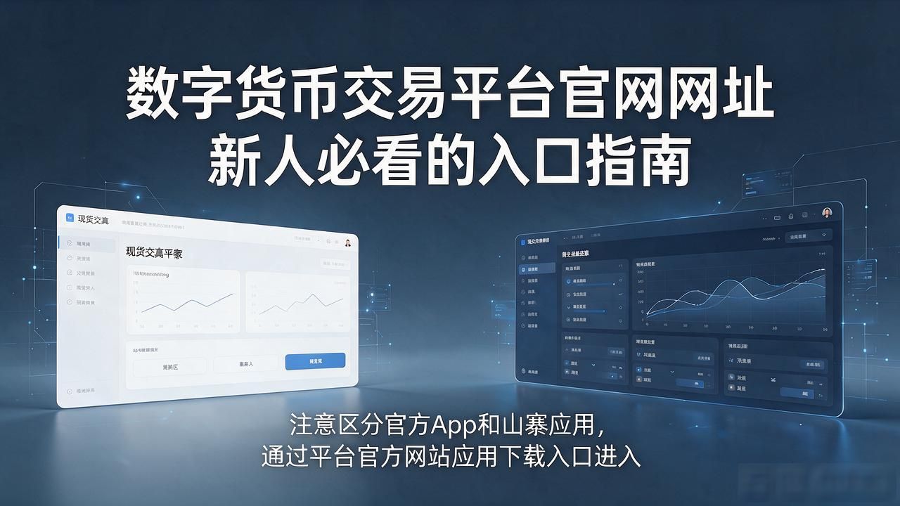 数字货币交易平台官网网址 新人必看的入口指南