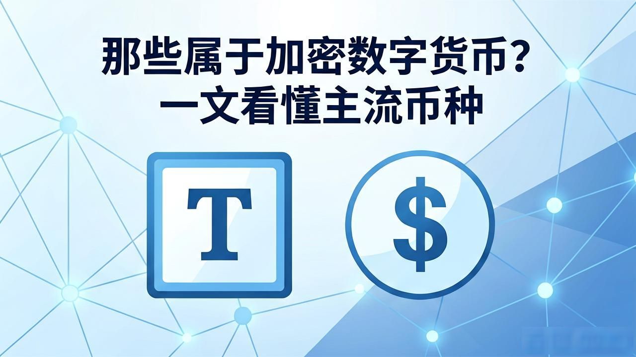 那些属于加密数字货币?一文看懂主流币种