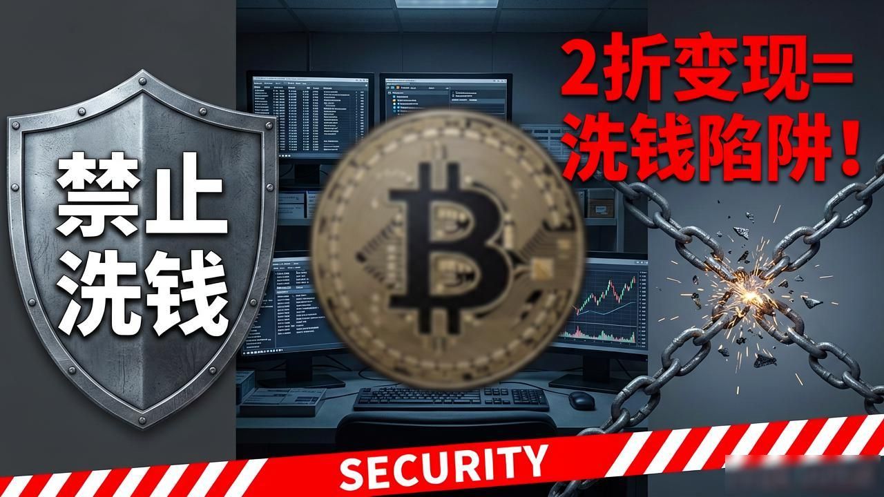 虚拟货币2折变现?警惕洗钱陷阱