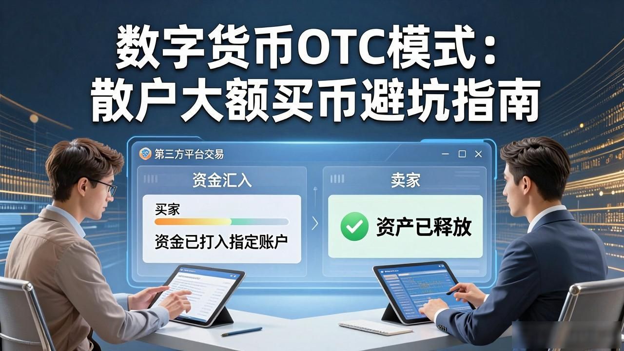 数字货币OTC模式：散户大额买币避坑指南