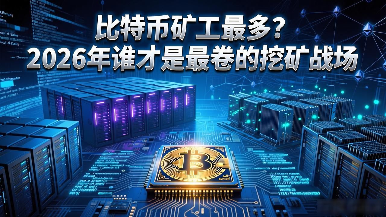比特币矿工最多？2026年谁才是最卷的挖矿战场